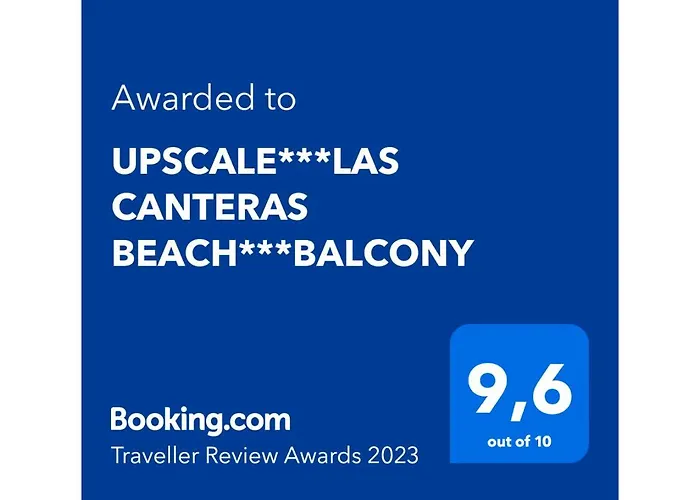 Upscale***las Canteras Beach***balcony Apartament